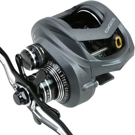 Okuma Komodo Ss 350Size Lowprofile 711 Ratio Baitcast Reel Mono Line Capcity 25012 , 23014 , 150 KDS-371